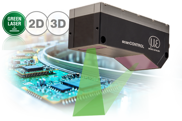 Laser-Scanner mit Green-Laser-Technologie